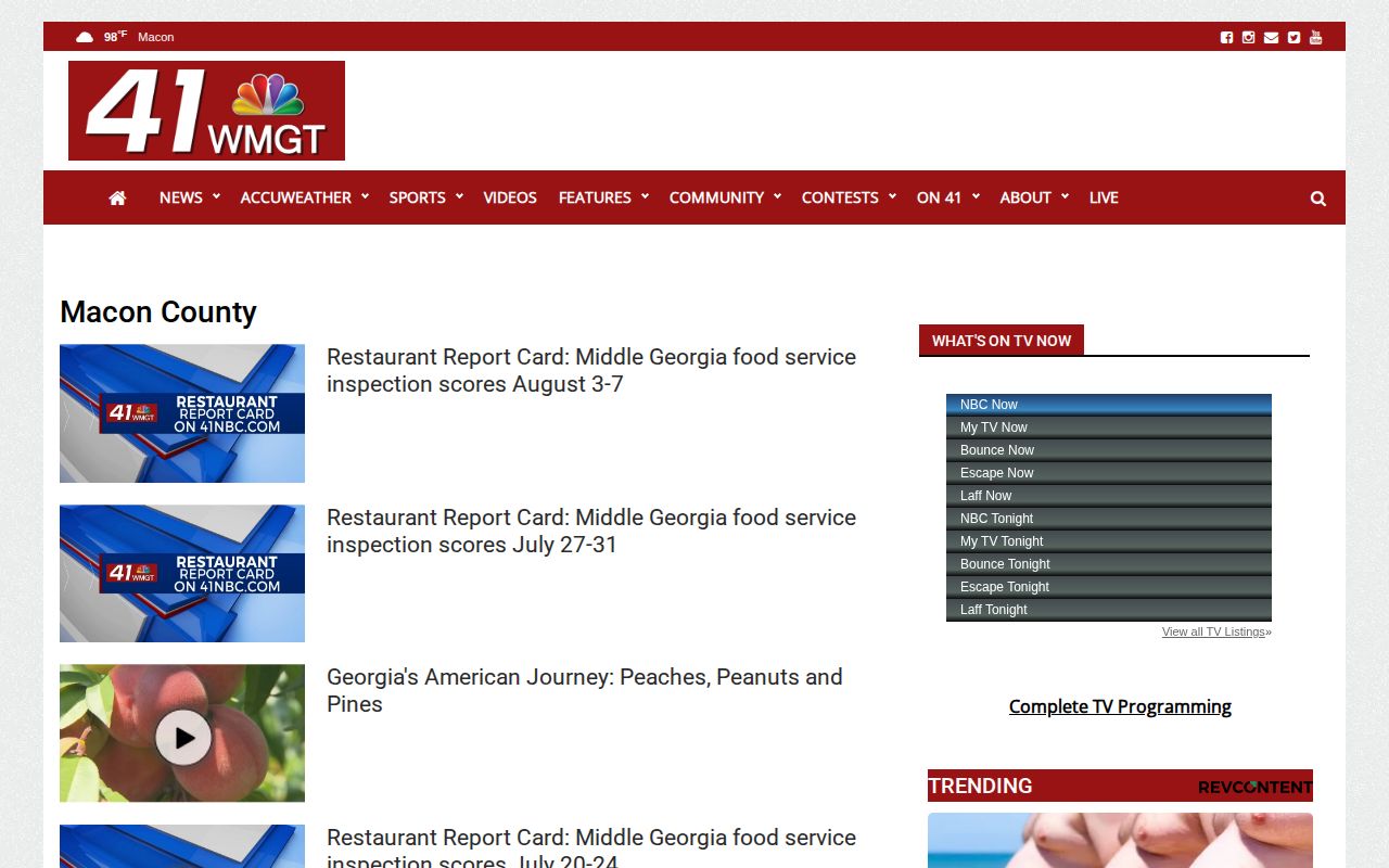 41NBC Macon County crime news archive for arrest coverage
